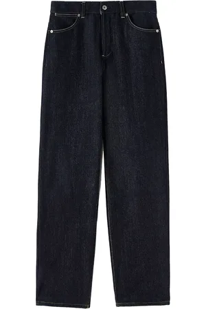 Jil Sander Jeans con costuras en contraste