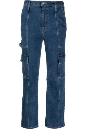 Simkhai Jeans capri con tiro alto