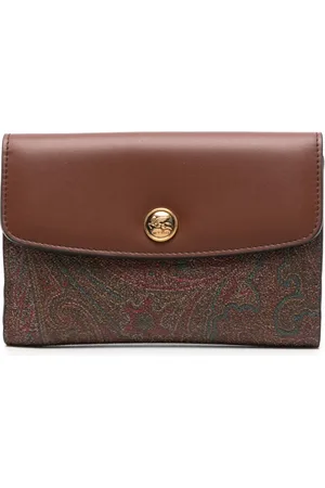 Etro Cartera con estampado de cachemira