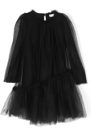 MONNALISA Vestido de tul manga larga