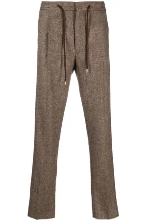 LARDINI Pantalones tapered con diseño corto