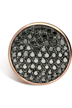 Leo Pizzo Anillo en oro rosa de 18kt con diamantes