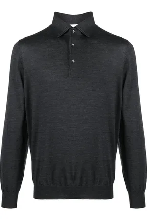 LARDINI Playera tipo polo de tejido fino