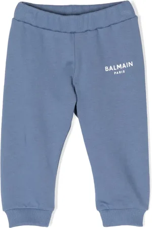 Balmain Pants con logo estampado