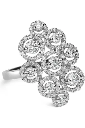 Leo Pizzo Anillo Crops en oro blanco de 18kt con diamantes