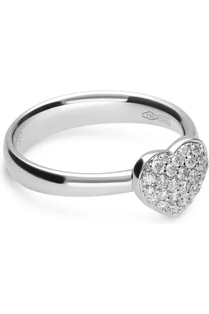 Leo Pizzo Anillo Amore en oro blanco de 18kt con diamantes