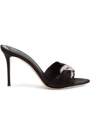 Giuseppe Zanotti Mules Intriigo Knot con tacón de 90mm