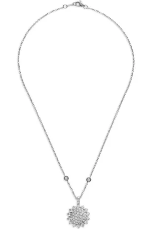 Leo Pizzo Collar Aurora en oro blanco de 18kt con diamante