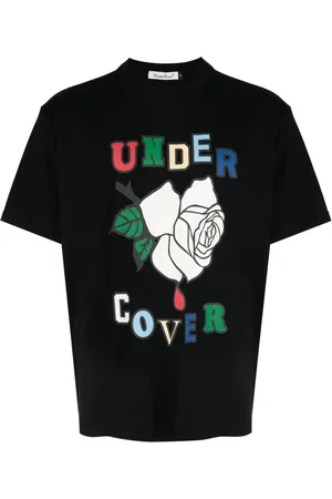 UNDERCOVER Playera con logo estampado
