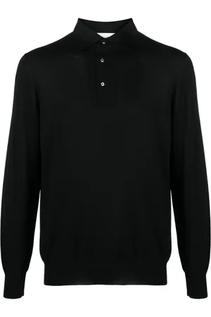 LARDINI Playera tipo polo de tejido fino