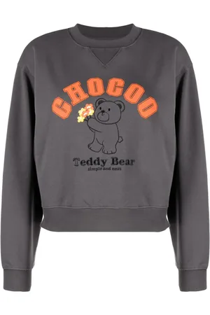 Chocoolate Sudadera con bordado teddy bear