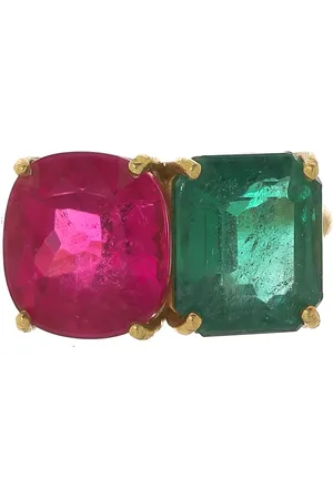 Irene Neuwirth Anillo Gemmy Gem en oro amarillo de 18kt
