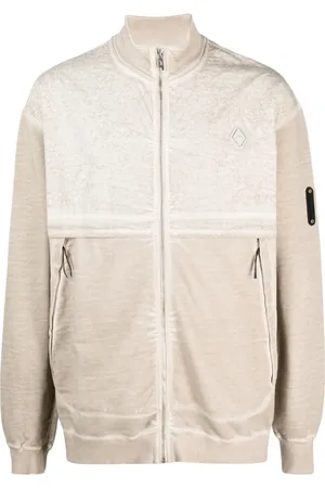 A-cold-wall* Sudadera con cierre y efecto lavado