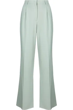 LORENA ANTONIAZZI Pantalones anchos con tiro alto