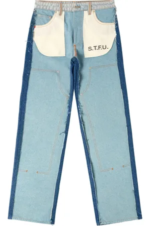 Heron Preston Jeans con tiro medio