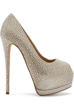 Giuseppe Zanotti Zapatillas Sharon con detalles de strass y tacón de 140mm