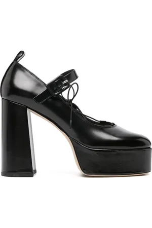 Simone Rocha Zapatillas con puntera de corazón y tacón de 120mm