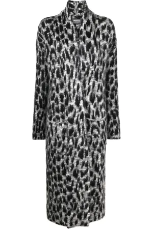 Zadig & Voltaire Cárdigan con estampado de leopardo