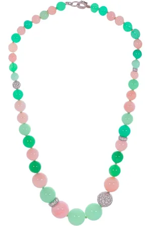 Irene Neuwirth Collar Gumball Candy en oro de 18kt con gema
