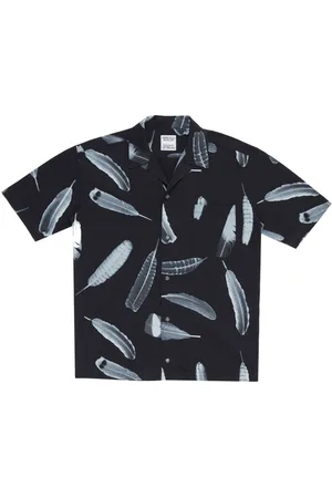 MARCELO BURLON Camisa con estampado Wind Feathers