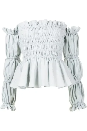 Isolda Blusa Daphne con hombros descubiertos