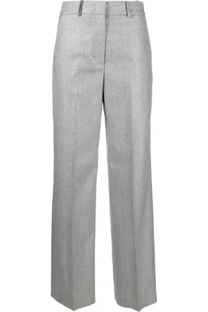 PESERICO SIGN Pantalones de vestir con motivo de espiga