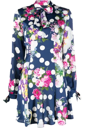Msgm Vestido corto con motivo de lunares