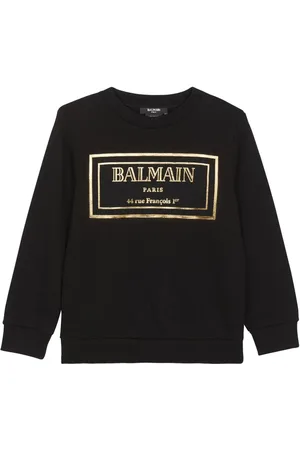 Balmain Sudadera con logo estampado