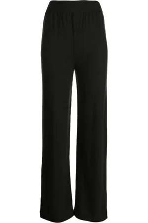 Barrie Pantalones tejidos con diseño recto