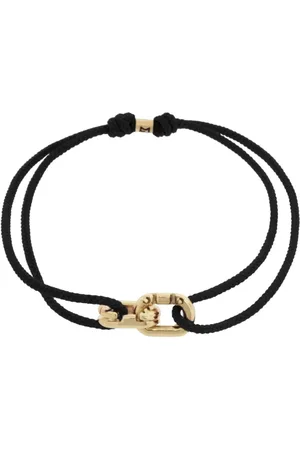 LUIS MORAIS Pulsera con cadena en oro amarillo de 14kt