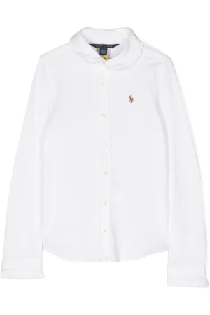 Ralph Lauren Camisa con logo bordado