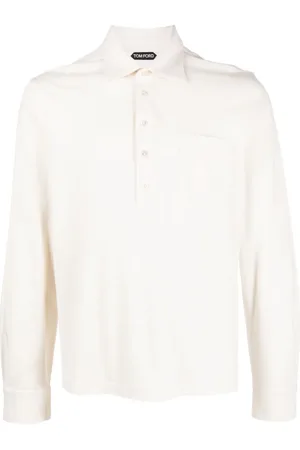 Tom Ford Playera tipo polo de tejido fino