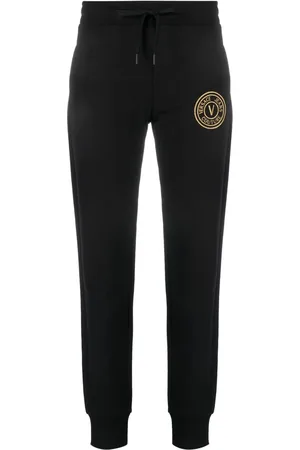 VERSACE Pants con motivo V-Emblem