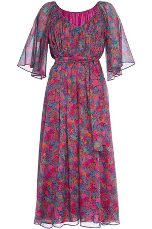 ERES Vestido largo Daisy con estampado floral