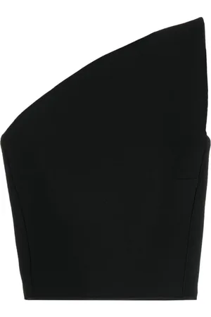 MATICEVSKI Top estilo corset asimétrico