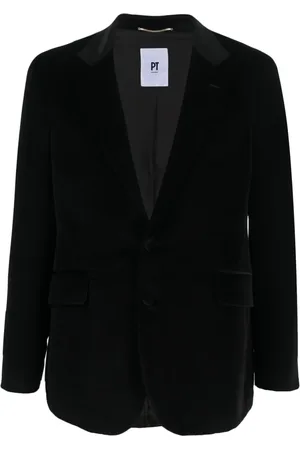 PT Torino Blazer de terciopelo con botones