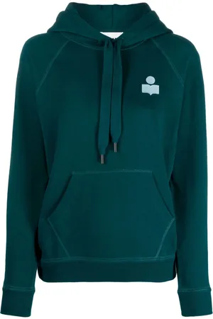 Marant Etoile Hoodie Malibu con logo estampado