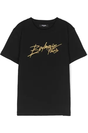 Balmain Playera con logo bordado