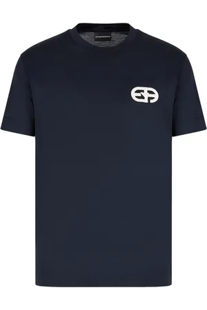 Emporio Armani Playera con parche del logo