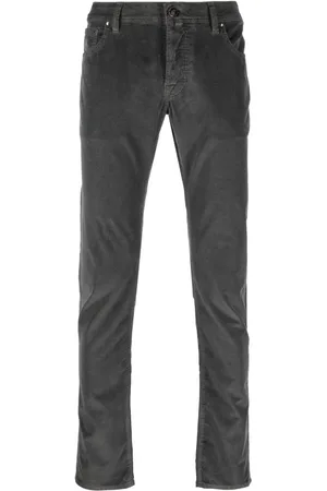 Jacob Cohen Pantalones de pana rectos