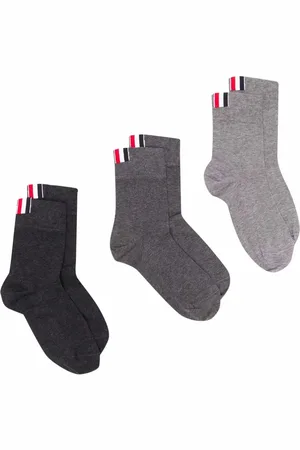 Thom Browne Pack de tres pares de calcetines