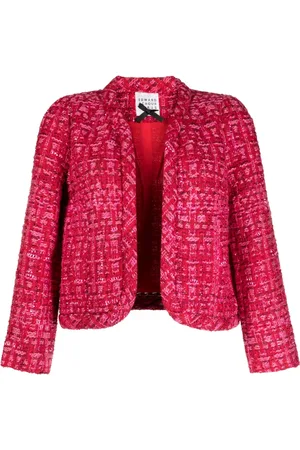 Edward Achour Paris Chamarra corta de tweed