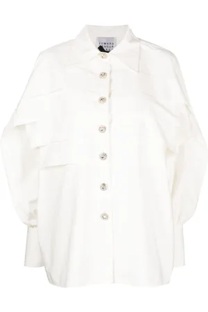 Edward Achour Paris Sobrecamisa con efecto de capas