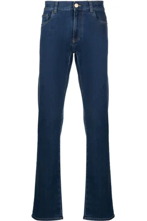 CANALI Jeans slim con tiro medio