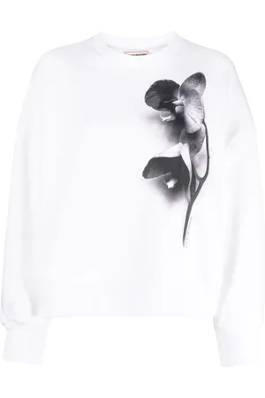 Alexander McQueen Sudadera Photographic Orchid