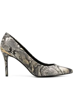 Roberto Cavalli Zapatillas con efecto de piel de serpiente y con tacón de 100mm