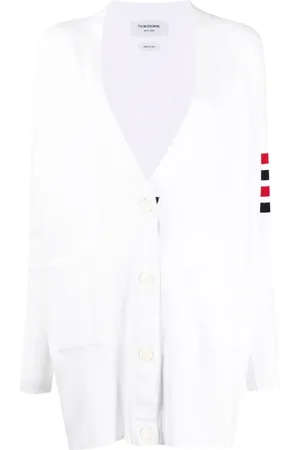 Thom Browne Cárdigan con motivo 4-Bar