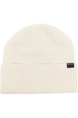 Woolrich Gorro de cachemira tejido de canalé