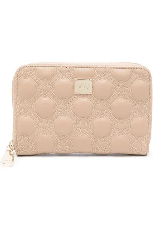 V°73 Cartera con placa del logo y cierre