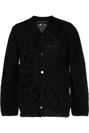 Comme des Garçons Cárdigan con cuello en V